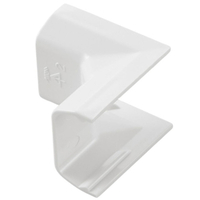 エレコム モールパーツ LD-GAF2MWH用接続ユニット/入ズミ(幅21mm) ホワイト LD-GAFR2MWH