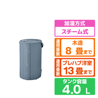 象印 スチーム式加湿器 グレー EE-DG50-HA