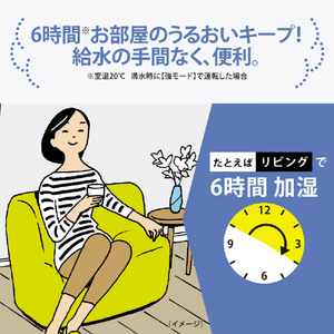 象印 スチーム式加湿器 ホワイト EE-RV35-WA-イメージ5