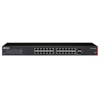 BUFFALO レイヤー2 Giga PoE スマートスイッチ 24ポート BS-GS2024P