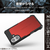エレコム iPhone 17用ZEROSHOCK ケース レッド PM-A25AZERORD-イメージ3