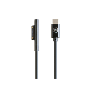 I/Oデータ Type-C ノートPC用充電ケーブル（Microsoft Surface用）180cm GP-TCS180CM/B-イメージ2