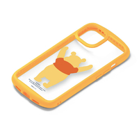 PGA iPhone 13用ガラスタフケース くまのプーさん PG-DGT21K04POO