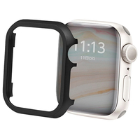 GAACAL Apple Watch Series 7-8 [45mm]用メタリックフレーム ブラック W00114BK6