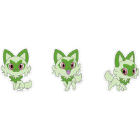 グルマンディーズ モバイルステッカー ポケットモンスター  ニャオハ POKE-840H