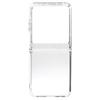 ラスタバナナ motorola razr 50用ハイブリッドケース TPU×PC クリア 8436MORA50HPCL