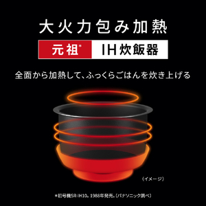 パナソニック 可変圧力IHジャー炊飯器 ホワイト SR-N310E-W-イメージ12