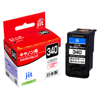 JIT キヤノン(CANON)対応 リサイクルインクカートリッジ ブラック JIT-C340B