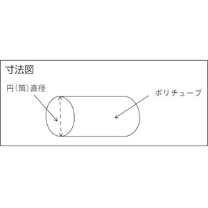 トラスコ中山 ポリチューブ 0.05×650×200M巻 (1巻入) FC388HH-8552544-イメージ2