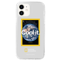 National Geographic iPhone 12/12 Pro用マガジン クリアケース Cool It NG20269I12P