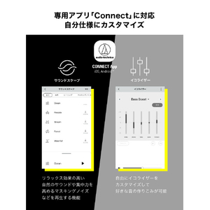 オーディオテクニカ 完全ワイヤレスイヤホン ベージュ ATH-CKS50TW2 BG-イメージ13