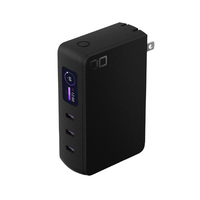 CIO モバイルバッテリー SMARTCOBY PRO PLUG II CIO-MB67W3C-10K-P2-BK