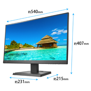 I・Oデータ USB Type-C搭載 23．8型 液晶ディスプレイ ブラック LCD-C242SDBX-イメージ2