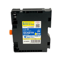 ジット リコー GC42YH イエロー リサイクルインク FCD992P-JIT-R42YH