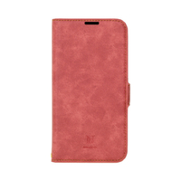 ＮＡＴＵＲＡＬ　ｄｅｓｉｇｎ iphone17e/16e用 手帳型ｹｰｽ style natural レッド IP24SP-VS05