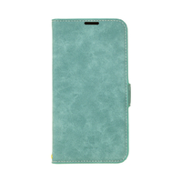 ＮＡＴＵＲＡＬ　ｄｅｓｉｇｎ iphone17e/16e用 手帳型ｹｰｽ style natural ターコイズ IP24SP-VS08