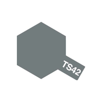 タミヤ TS-42 ライトガンメタル TSｽﾌﾟﾚ-42ﾗｲﾄｶﾞﾝﾒﾀﾙN