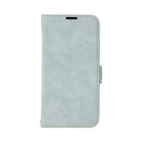 ＮＡＴＵＲＡＬ　ｄｅｓｉｇｎ iphone17e/16e用 手帳型ｹｰｽ style natural ブルーグレー IP24SP-VS10