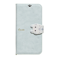 ＮＡＴＵＲＡＬ　ｄｅｓｉｇｎ iphone17e/16e用 手帳型ｹｰｽ new cocotte ブルーグレー IP24SP-COT09