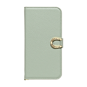 ＮＡＴＵＲＡＬ　ｄｅｓｉｇｎ iphone17e/16e用 手帳型ｹｰｽ orfe ミントグリーン IP24SP-ORF02-イメージ1