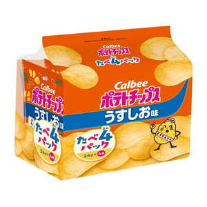 カルビー ポテトチップス たべよんパック うすしお味 FCE677H-イメージ1
