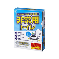 アイリスオーヤマ 非常用トイレセット 10g 30回分 FCE213R-BTS10-30