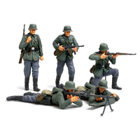 タミヤ 1/35 ドイツ歩兵セット(フランス戦線) 1/35 ミリタリーミニチュアシリーズ No.293 ﾀﾐﾔMM ﾄﾞｲﾂﾎﾍｲｾﾂﾄ ﾌﾗﾝｽｾﾝ