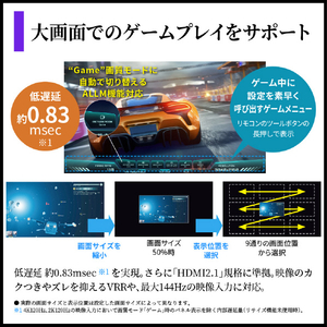 シャープ 55V型4Kチューナー内蔵4K対応有機ELテレビ AQUOS OLED 4T-55S9A-イメージ16