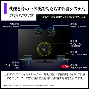 シャープ 55V型4Kチューナー内蔵4K対応有機ELテレビ AQUOS OLED 4T-55S9A-イメージ6