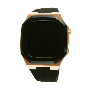 ダニエルウェリントン Apple Watch 4/5/6/SE用ケース 40mm対応 ローズゴールド/ブラック DW01200001-イメージ1