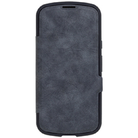 ＮＡＴＵＲＡＬ　ｄｅｓｉｇｎ iphone17e/16e用 背面手帳型ｹｰｽ chrome-natural ブラック IP24SP-CHN02