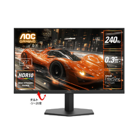 AOC ゲーミング液晶ディスプレイ 27型/1920×1080/HDMI、DisplayPort/ブラック/スピーカー：なし/240Hz ブラック 27G11ZE2/11