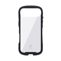 Hamee iPhone Air用強化ガラスクリアケース iFace Reflection ブラック 41-183032