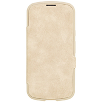 ＮＡＴＵＲＡＬ　ｄｅｓｉｇｎ iphone17e/16e用 背面手帳型ｹｰｽ chrome-natural ベージュ IP24SP-CHN07