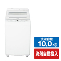 SHARP 10kgインバーター全自動洗濯機洗剤自動投入 ホワイト系 ES-SW10L-W