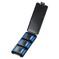 サンワサプライ SDカードケース(6枚収納) ブラック FC-MMC23SDBK