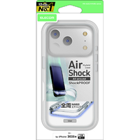 エレコム iPhone17 Pro用AirShock ハイブリッドケース 全周エアバッグ クリア PM-A25CHVAIR2CR