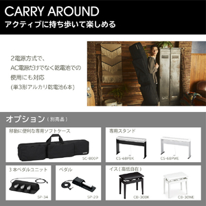 カシオ 電子ピアノ Privia メローベージュ PX-S1100MB-イメージ17
