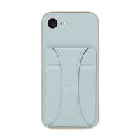 ＮＡＴＵＲＡＬ　ｄｅｓｉｇｎ iphone17e/16e用 背面型ｹｰｽ nicola ブルー IP24SP-NIC03