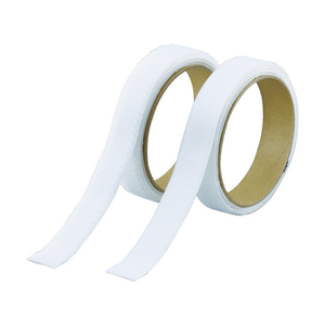 トラスコ マジックテープ［［Ｒ下］］セット強粘着２０ｍｍ×１ｍ白（１巻＝１セット） TRUSCO　マジックテープ［［R下］］セット（強粘着タイプ） TMSD-20-W-イメージ1