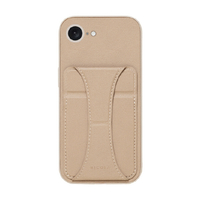 ＮＡＴＵＲＡＬ　ｄｅｓｉｇｎ iphone17e/16e用 背面型ｹｰｽ nicola ブラウン IP24SP-NIC04