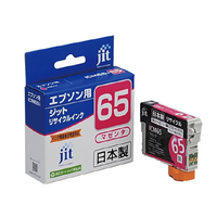JIT エプソン(EPSON) ICM65対応 ジットリサイクルインクカートリッジ マゼンタ JIT-E65M