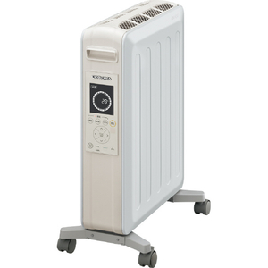 コロナ 自然対流形電気暖房機 ノイルヒート ホワイトベージュ DHS-1226(CW)-イメージ1