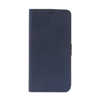 Zenus iPhone XS/X用Metallic Diary ネイビー Z10314I8
