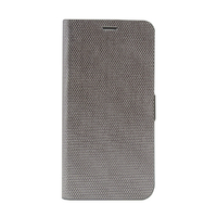 Zenus iPhone XS/X用Metallic Diary シルバー Z10315I8