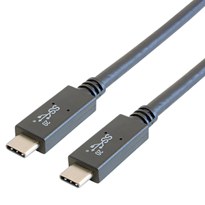 GOPPA USB3．2 Gen2×2 USB Type-Cケーブル(0．5m) ブラック GP-CCU325A05M/B-イメージ1