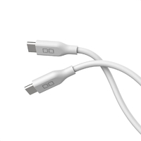 CIO シリコンケーブルN2 C to C 240W 1m ホワイト CIO-SL30000N2-CC1-WH