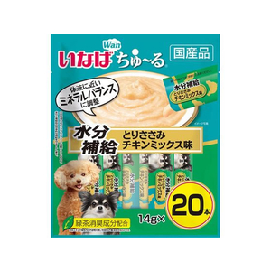 いなば ちゅーる 水分補給 とりささみ チキンミックス味 14g×20P FC104NN-イメージ1