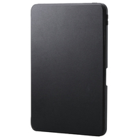 エレコム 11インチiPad Pro(M4)用 フラップケース 360度回転 背面クリア 2アングル スリープ ブラック TB-A25PMMG360BK