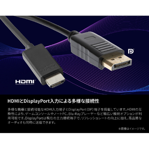 AOC ゲーミング液晶ディスプレイ 27型/2560×1440/HDMI、DisplayPort/ブラック/スピーカー:なし/260Hz ブラック Q27G42ZE/11-イメージ13